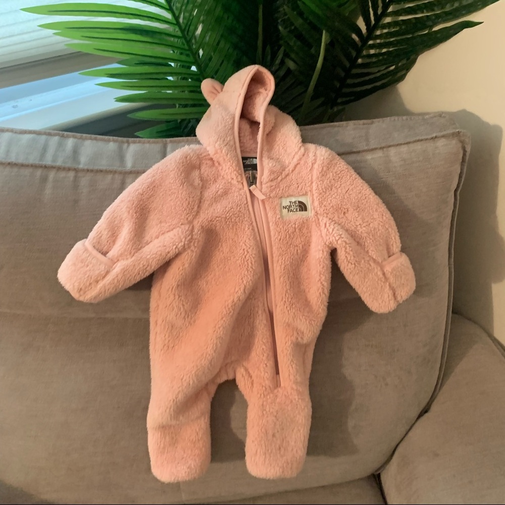 Infant fleece zip up North Face